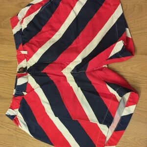 Chubbies red,white, and blue chevron